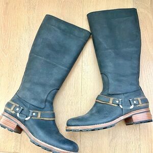 UGG Black Heeled Boots